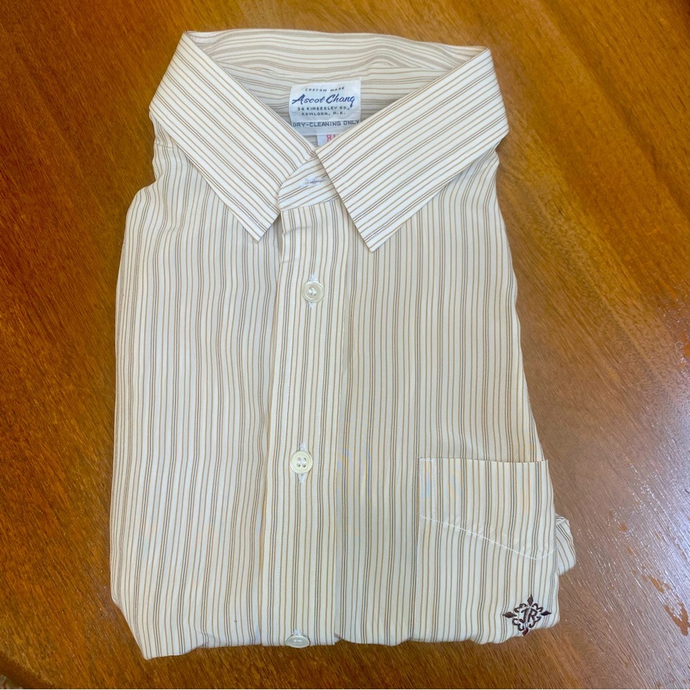 Ascot Chang Vintage Custom Made Men’s Shirt, New